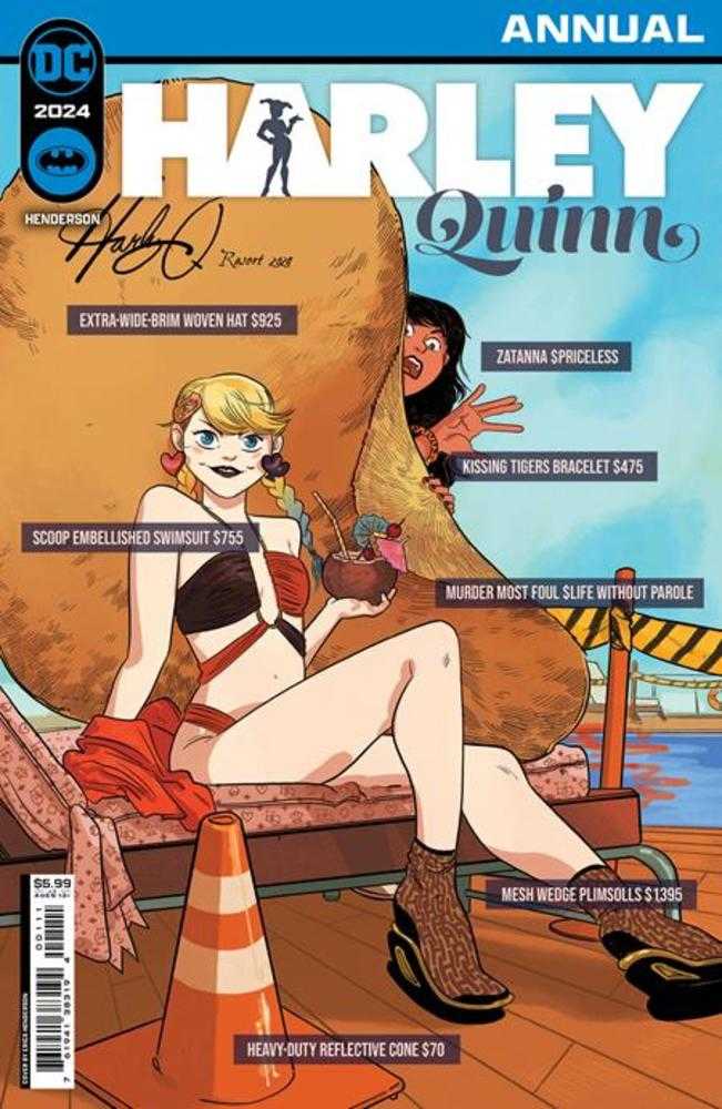 Harley Quinn 2024 Annual #1 (One Shot) Cover A Erica Henderson | L.A. Mood Comics and Games
