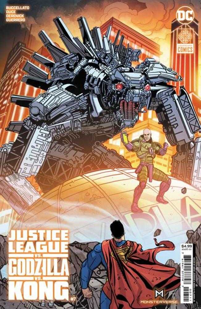 Justice League vs Godzilla vs Kong #7 (Of 7) Cover A Drew Johnson | L.A. Mood Comics and Games