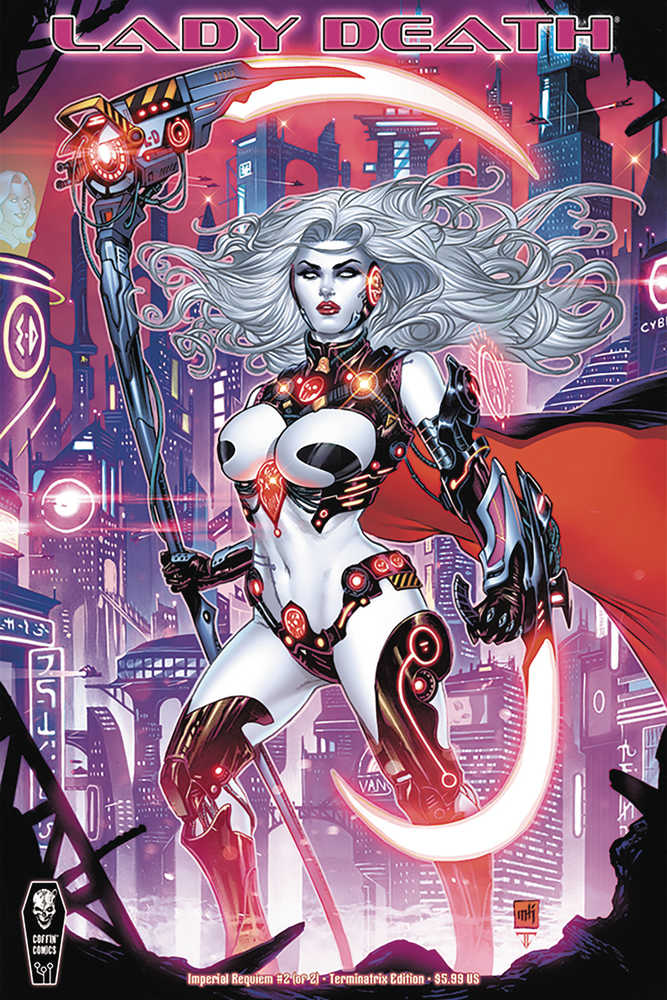 Lady Death Imperial Requiem #2 (Of 2) Cover B Terminatrix (Mature) | L.A. Mood Comics and Games