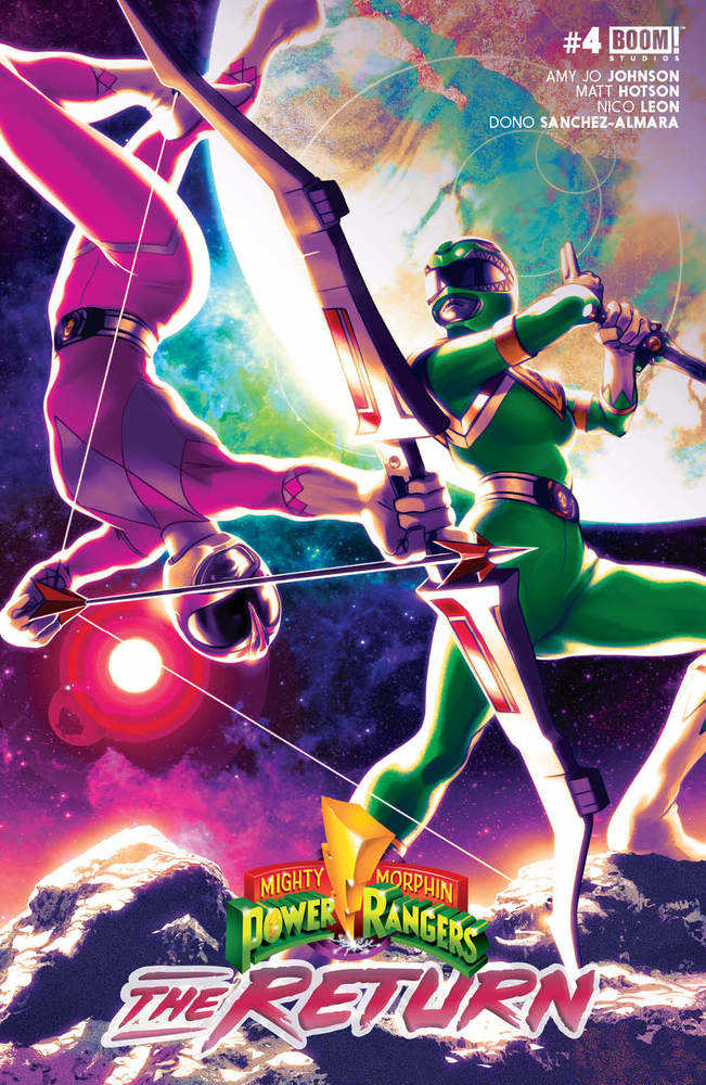 Mighty Morphin Power Rangers The Return #4 (Of 4) Cover A Mont | L.A. Mood Comics and Games