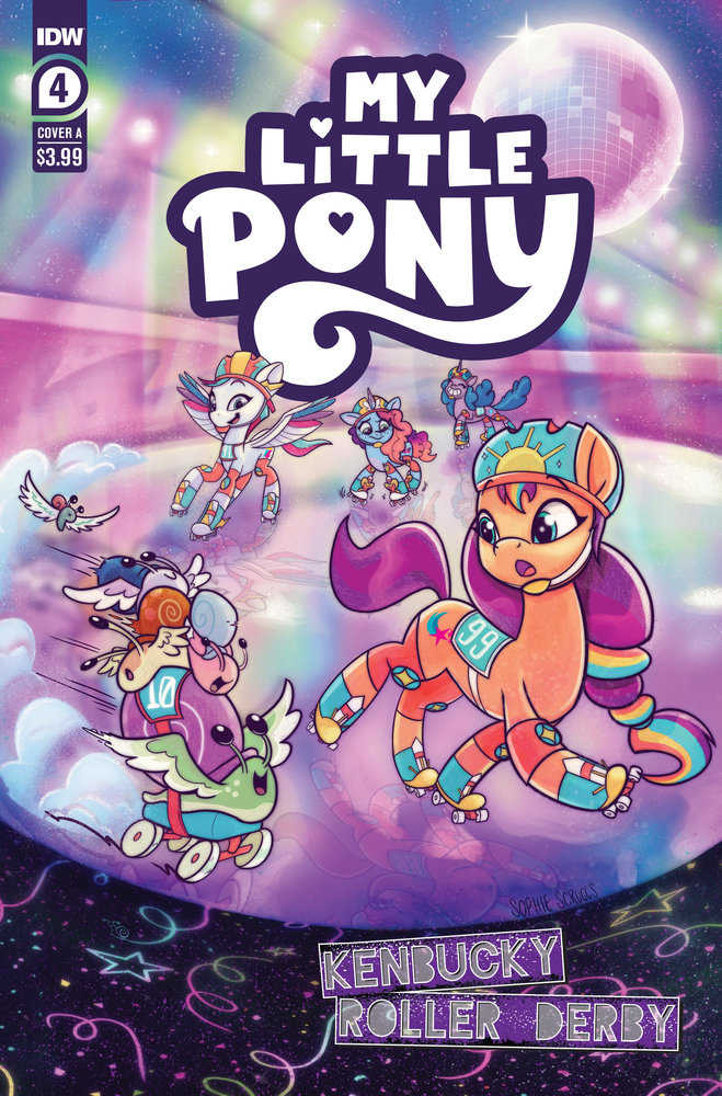 My Little Pony: Kenbucky Roller Derby #4 Cover A (Scruggs) | L.A. Mood Comics and Games