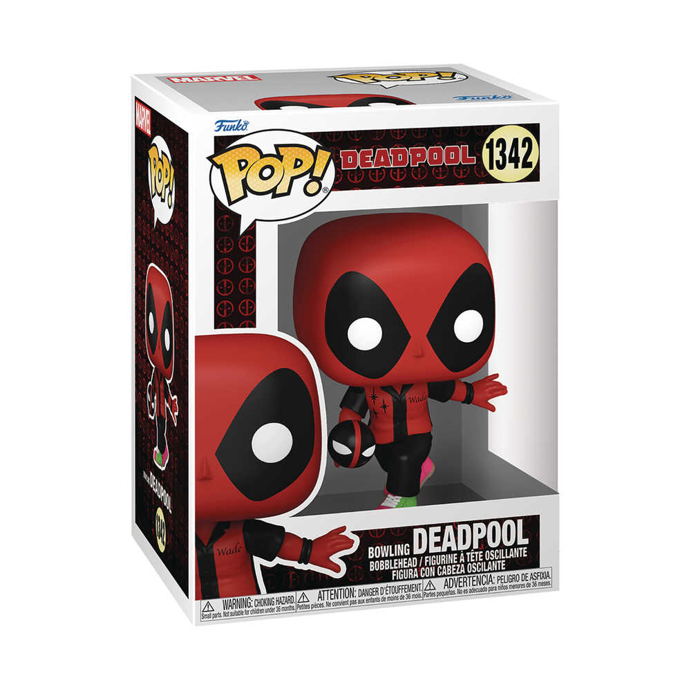 Pop Marvel Deadpool Bowling Vinyl Figure | L.A. Mood Comics and Games