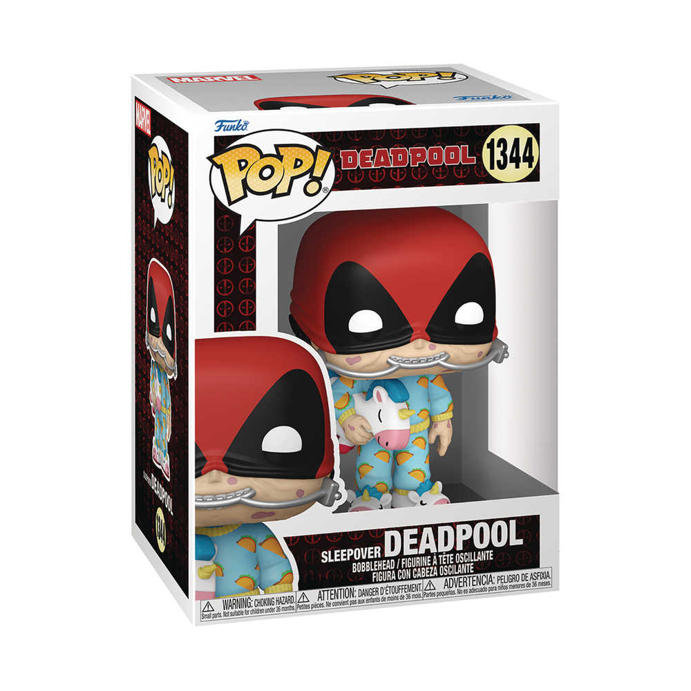 Pop Marvel Deadpool Sleepover Vinyl Figure | L.A. Mood Comics and Games