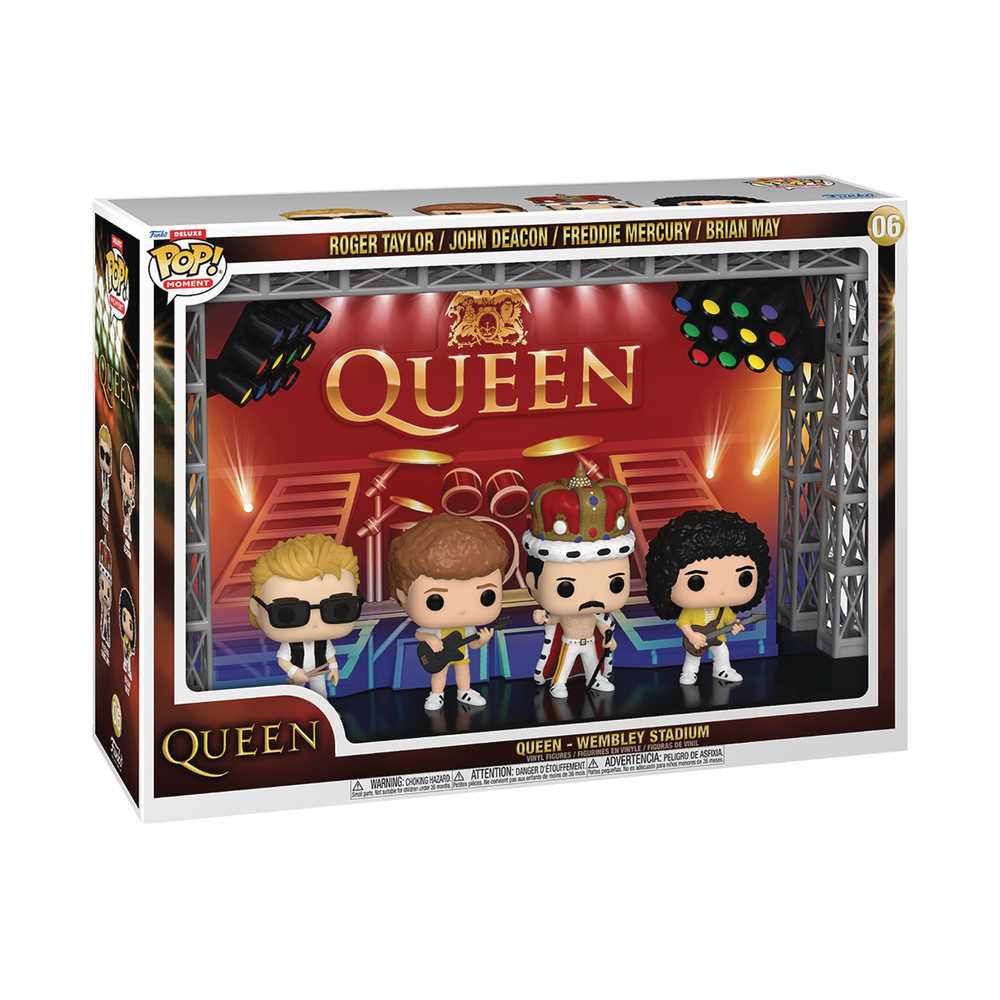 Pop Moments Deluxe Queen Wembley Stadium Vinyl Figure | L.A. Mood Comics and Games