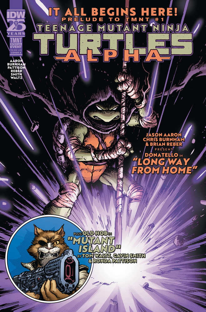 Teenage Mutant Ninja Turtles Alpha #1 Cover A Burnham | L.A. Mood Comics and Games