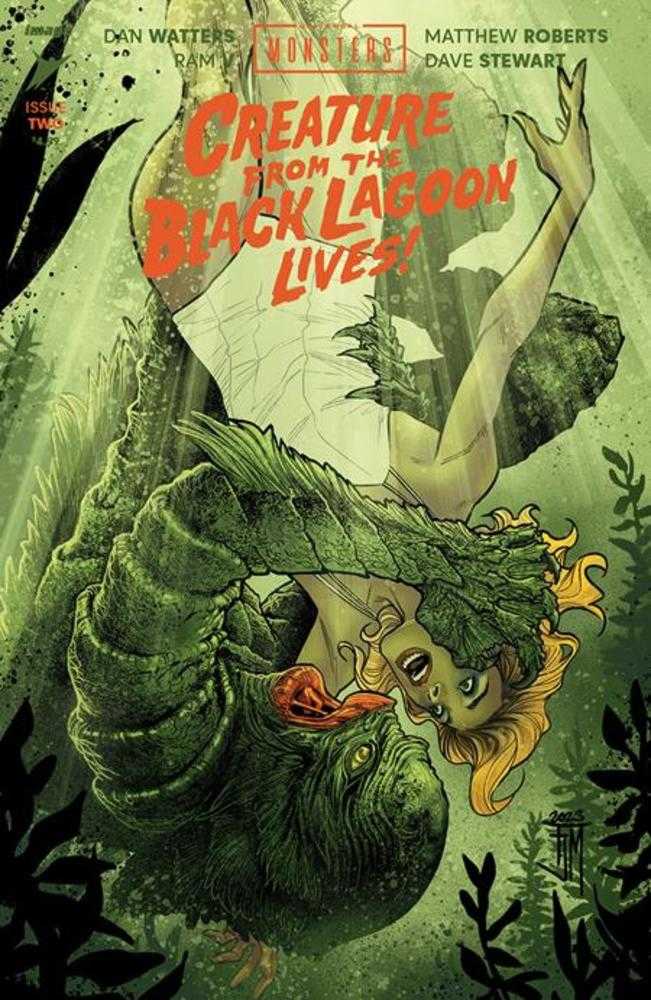 Universal Monsters Creature From The Black Lagoon Lives #2 (Of 4) Cover B Francis Manapul Variant | L.A. Mood Comics and Games