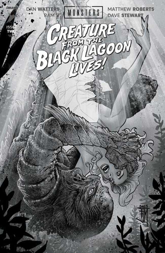 Universal Monsters Creature From The Black Lagoon Lives #2 (Of 4) Cover D 1 in 25 Francis Manapul Variant | L.A. Mood Comics and Games