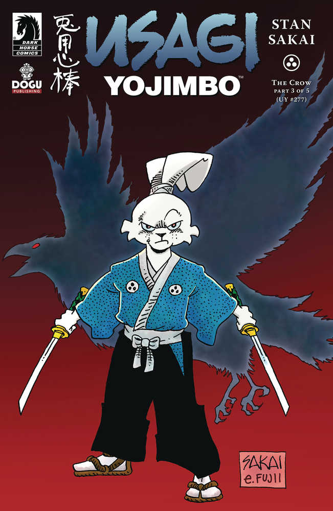 Usagi Yojimbo Crow #3 Cover A Sakai | L.A. Mood Comics and Games