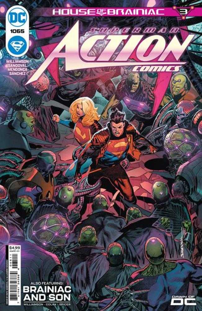 Action Comics #1065 Cover A Rafa Sandoval (House Of Brainiac) | L.A. Mood Comics and Games