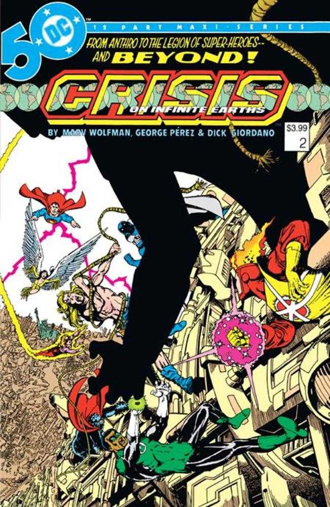 Crisis On Infinite Earths #2 (Of 12) Facsimile Edition Cover A George Perez | L.A. Mood Comics and Games