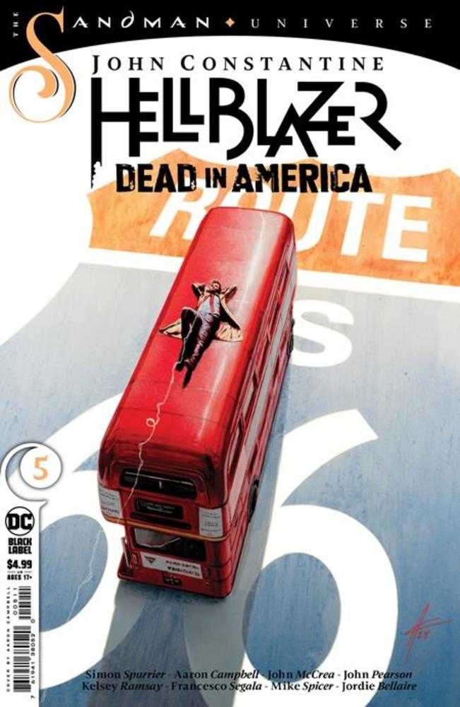 John Constantine Hellblazer Dead In America #5 (Of 9) Cover A Aaron Campbell (Mature) | L.A. Mood Comics and Games