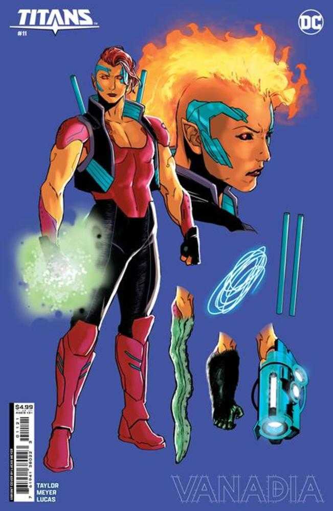 Titans #11 Cover C Lucas Meyer Design Card Stock Variant | L.A. Mood Comics and Games