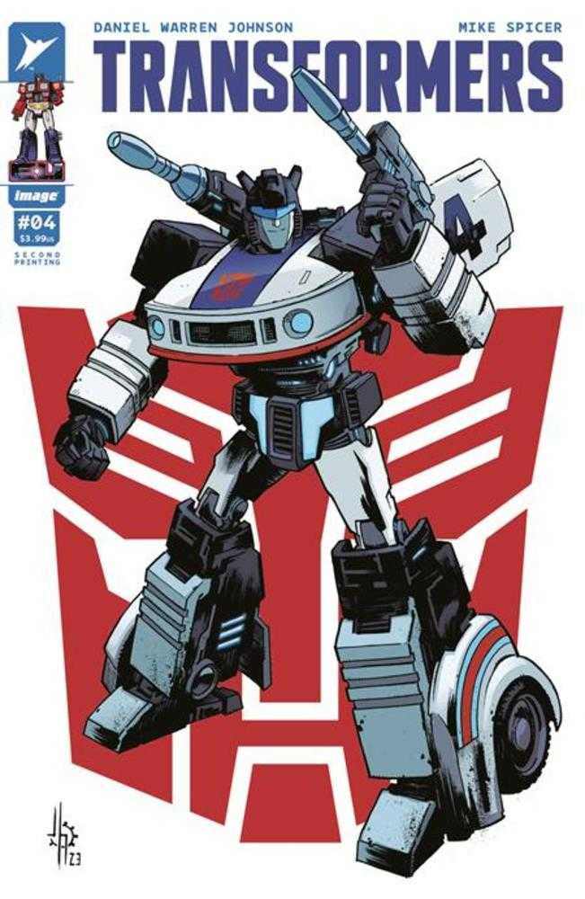 Transformers #4 2nd Print Cover B Jason Howard Variant | L.A. Mood Comics and Games