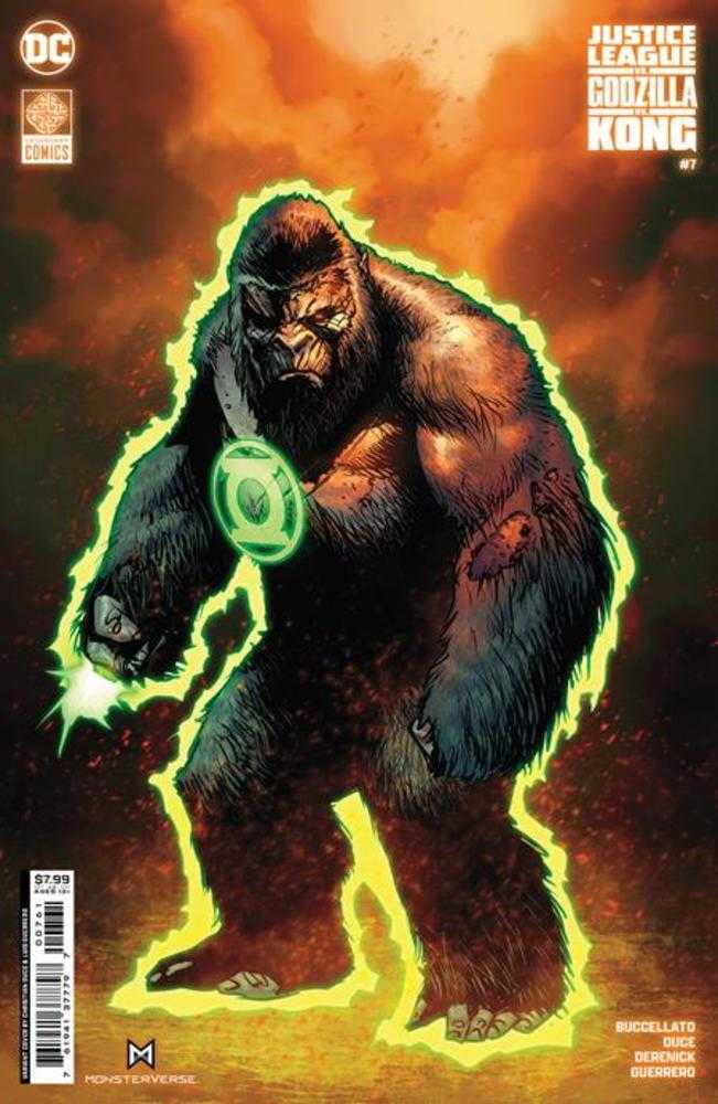 Justice League vs Godzilla vs Kong #7 (Of 7) Cover F Christian Duce Kong As Gl Foil Variant | L.A. Mood Comics and Games