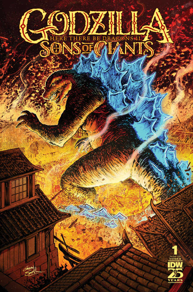 Godzilla: Here There Be Dragons II--Sons Of Giants #1 Variant B (Smith) | L.A. Mood Comics and Games