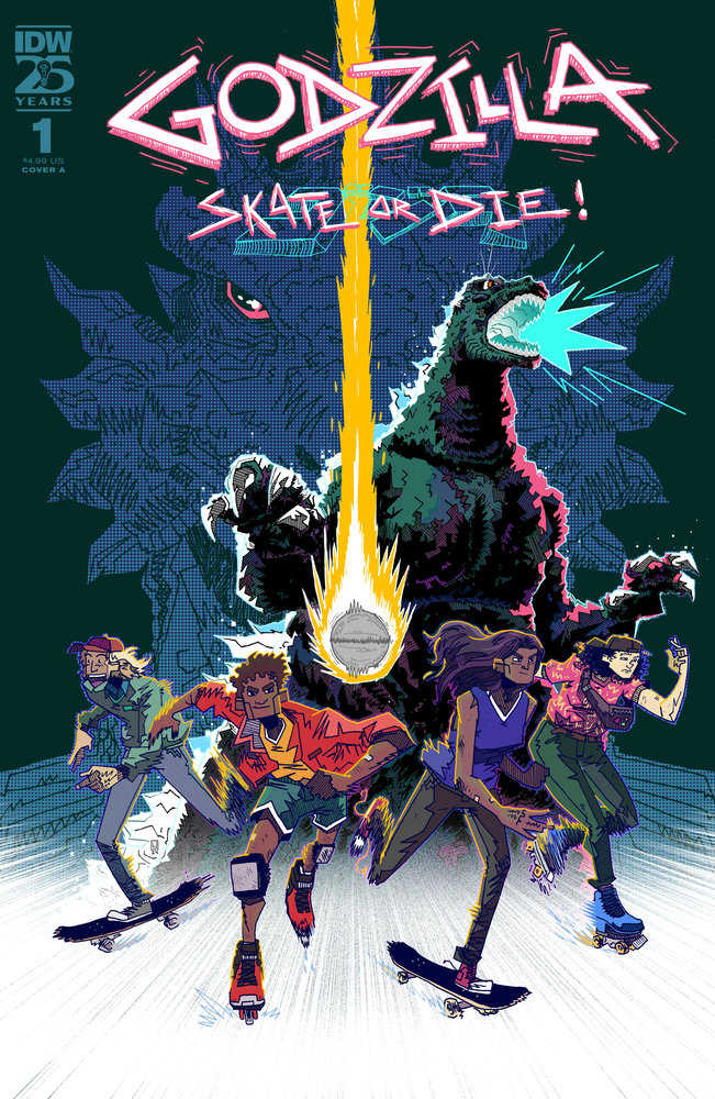 Godzilla: Skate Or Die #1 Cover A (Joyce) | L.A. Mood Comics and Games