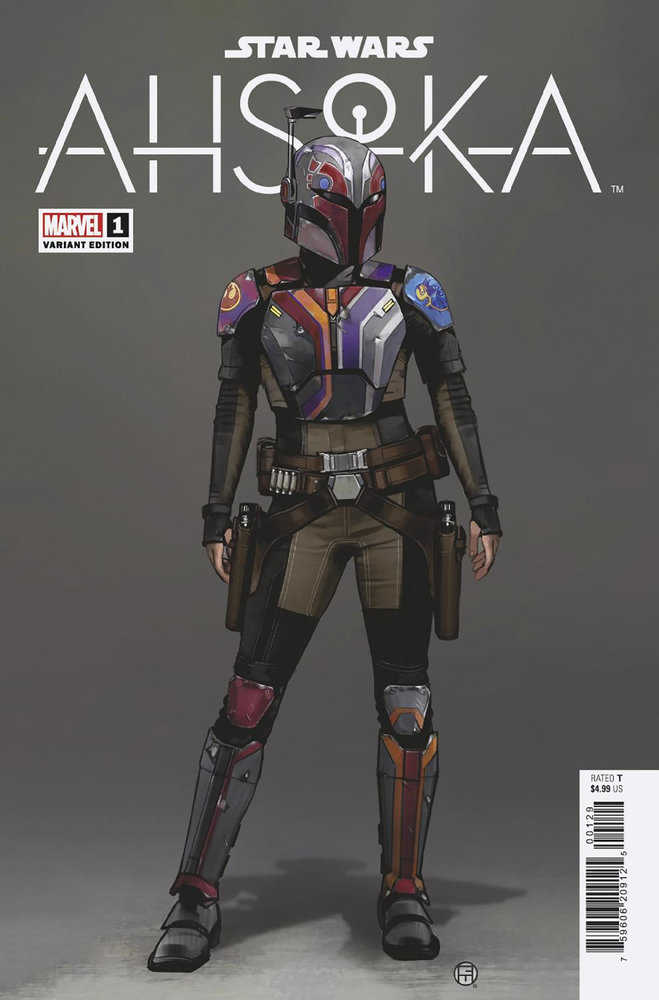 Star Wars Ahsoka #1 10 Copy Variant Edition Concept Art Variant | L.A. Mood Comics and Games