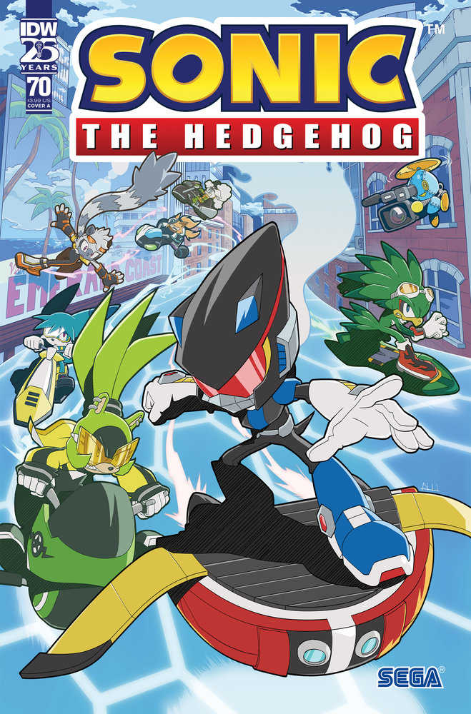 Sonic The Hedgehog #70 Cover A Hammerstrom | L.A. Mood Comics and Games