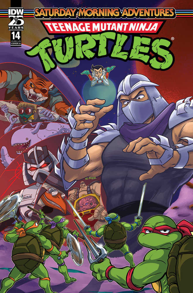 Teenage Mutant Ninja Turtles: Saturday Morning Adventures #14 Cover A (Myer) | L.A. Mood Comics and Games