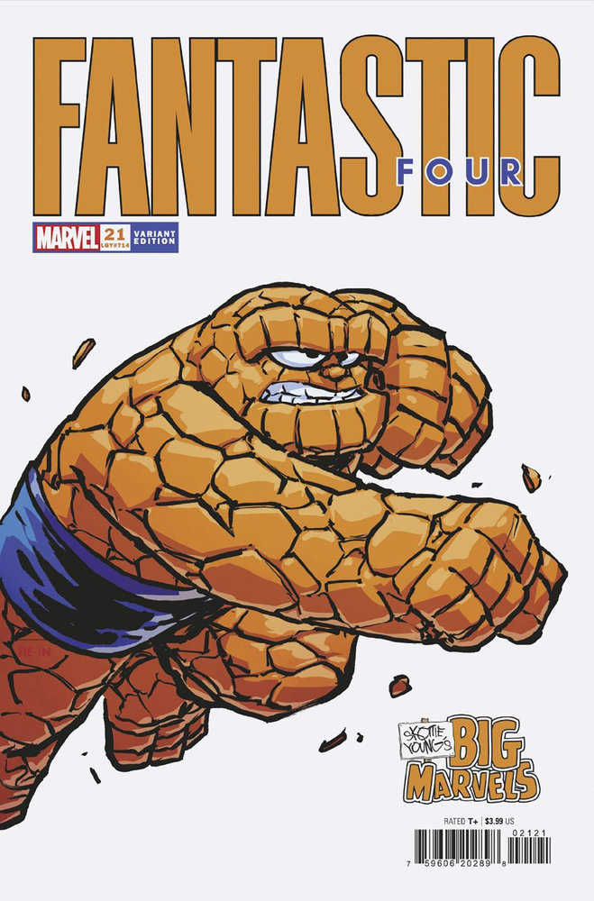 Fantastic Four #21 Skottie Young'S Big Marvel Variant [Bh] | L.A. Mood Comics and Games