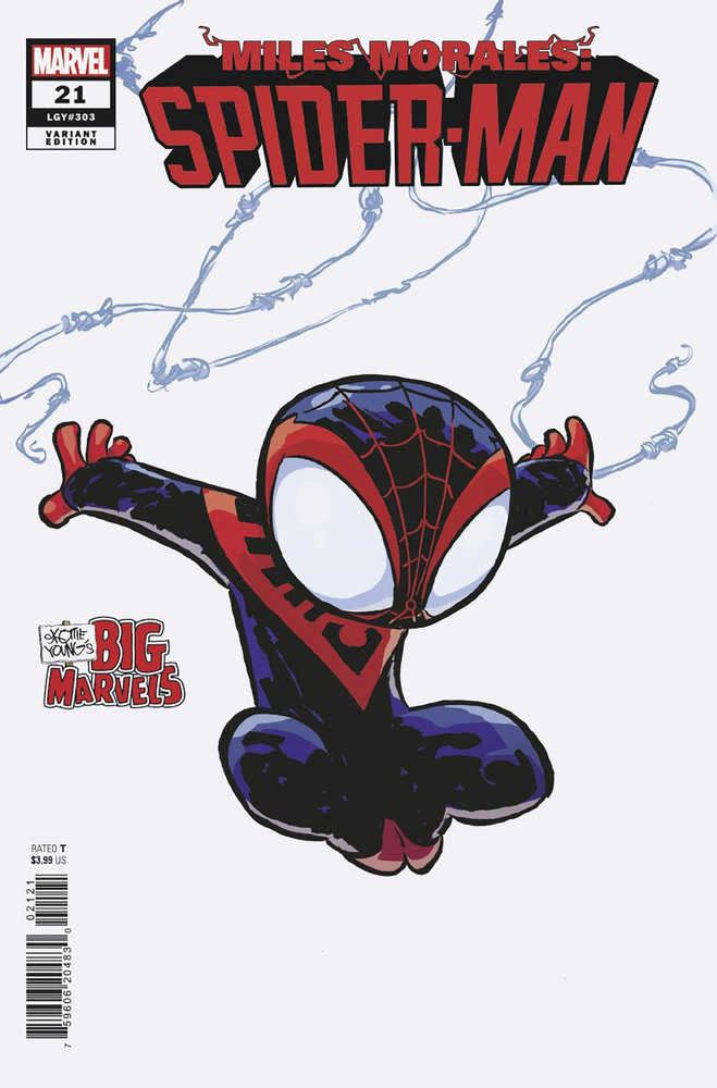 Miles Morales: Spider-Man #21 Skottie Young'S Big Marvel Variant [Bh] | L.A. Mood Comics and Games