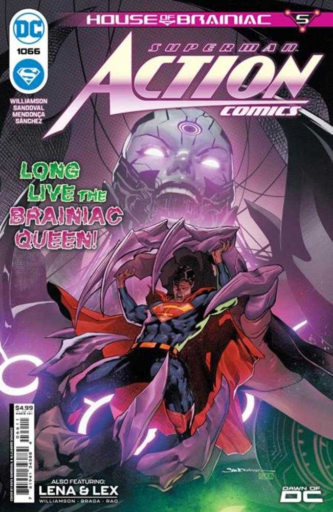 Action Comics #1066 Cover A Rafa Sandoval (House Of Brainiac) | L.A. Mood Comics and Games