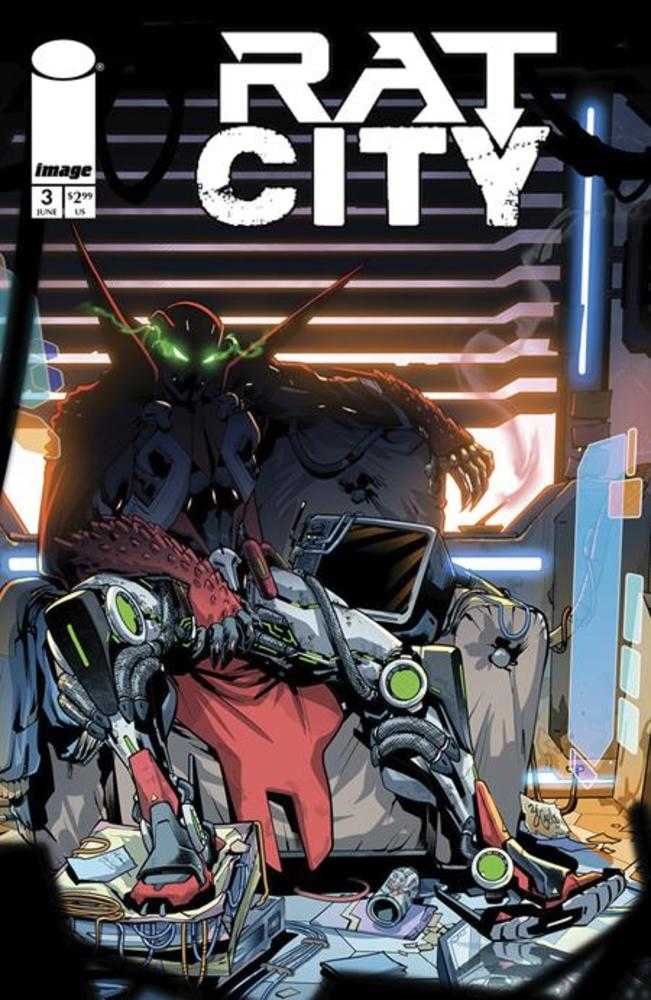 Spawn Rat City #3 Cover A Carlos | L.A. Mood Comics and Games
