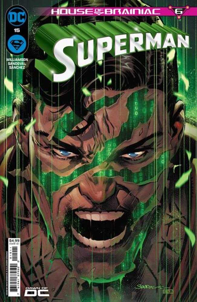 Superman #15 Cover A Rafa Sandoval (House Of Brainiac)(Absolute Power) | L.A. Mood Comics and Games