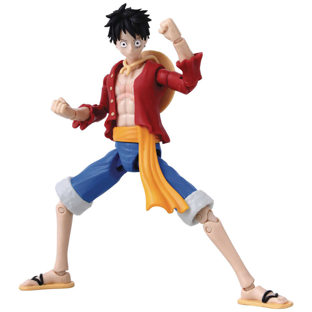 Anime Heroes One Piece Monkey D Luffy 6.5 In Action Figure Renew Ver (N | L.A. Mood Comics and Games