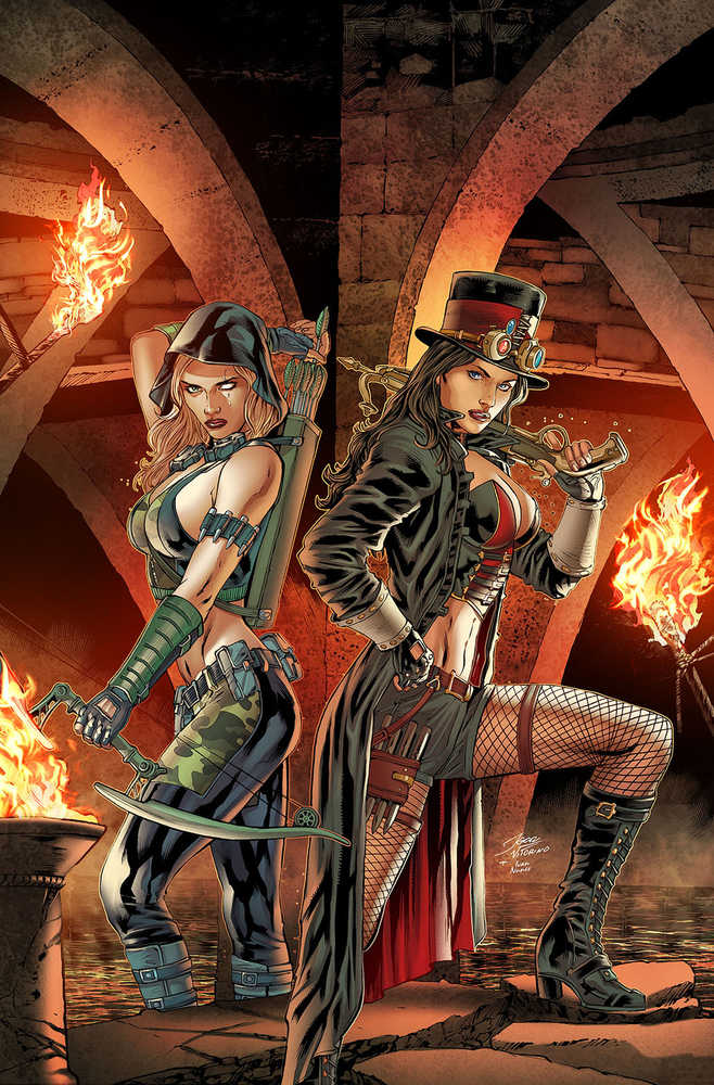 Fairy Tale Team-Up Robyn Hood & Van Helsing Cover B Vitorino | L.A. Mood Comics and Games