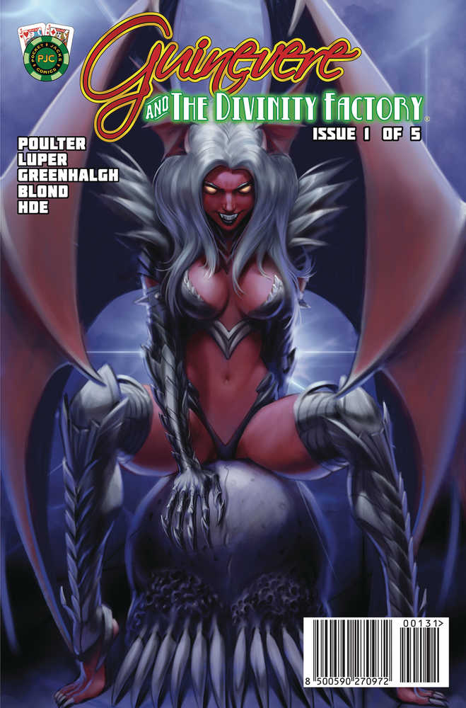 Guinevere & Divinity Factory #1 Cover C Succubus Whisky Paint | L.A. Mood Comics and Games