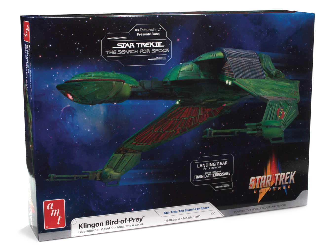 Star Trek Klingon Bird Of Prey Amt 1/350 Model Kit | L.A. Mood Comics and Games