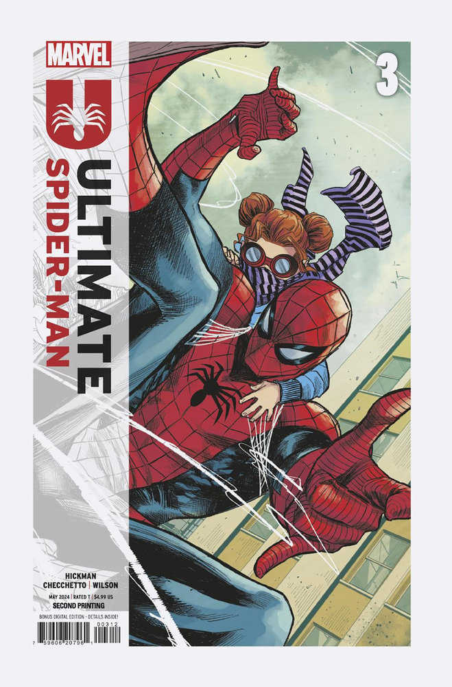Ultimate Spider-Man #3 Marco Checchetto 2nd Print Variant | L.A. Mood Comics and Games