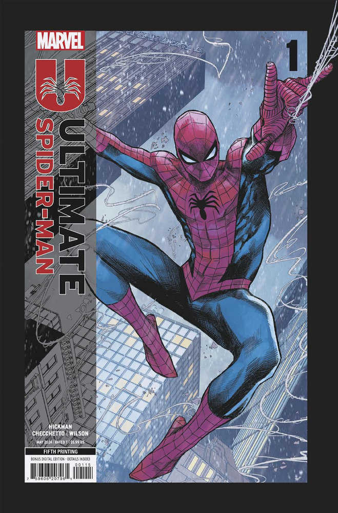 Ultimate Spider-Man #1 Marco Checchetto 5TH Printing Variant | L.A. Mood Comics and Games