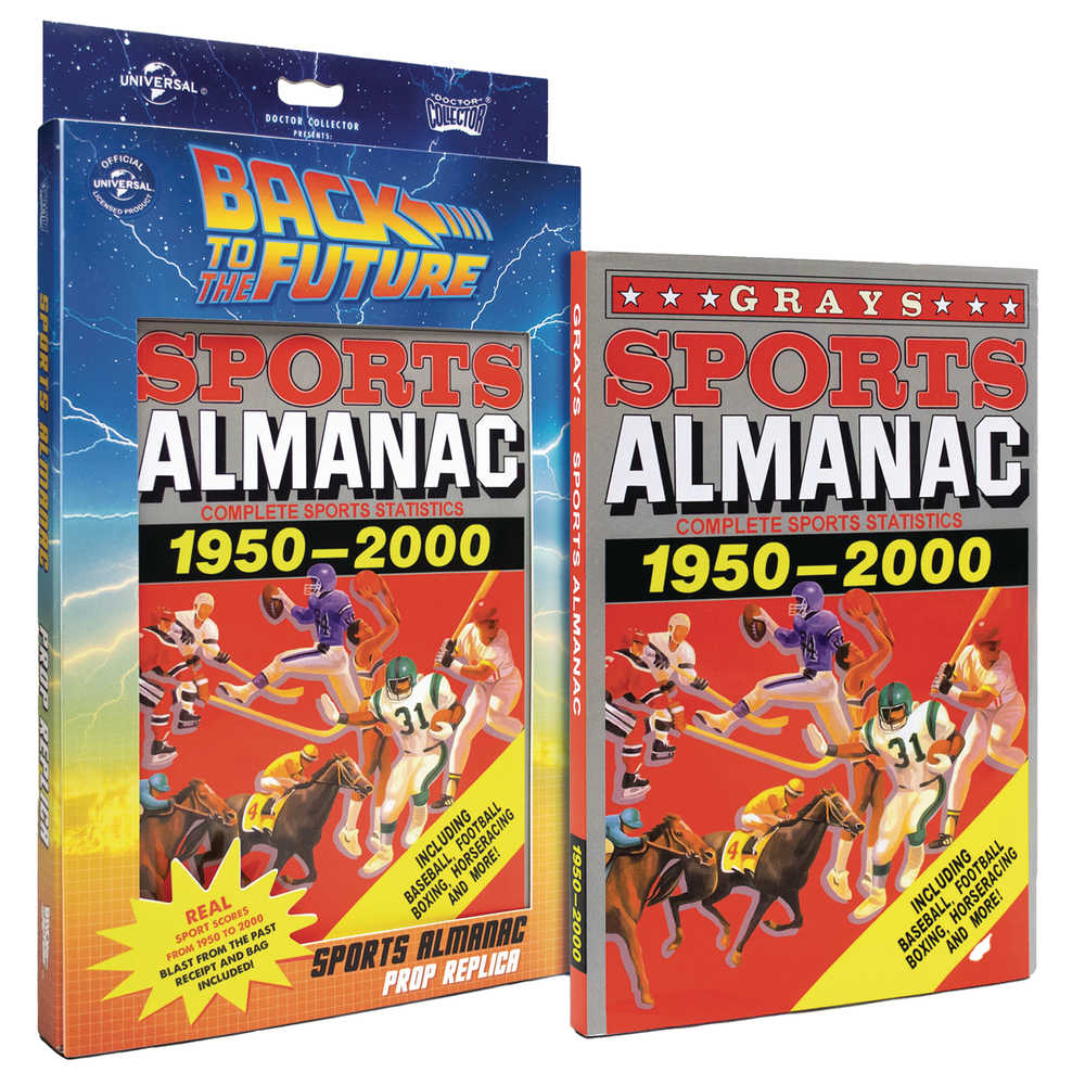 Back To The Future Sports Almanac | L.A. Mood Comics and Games