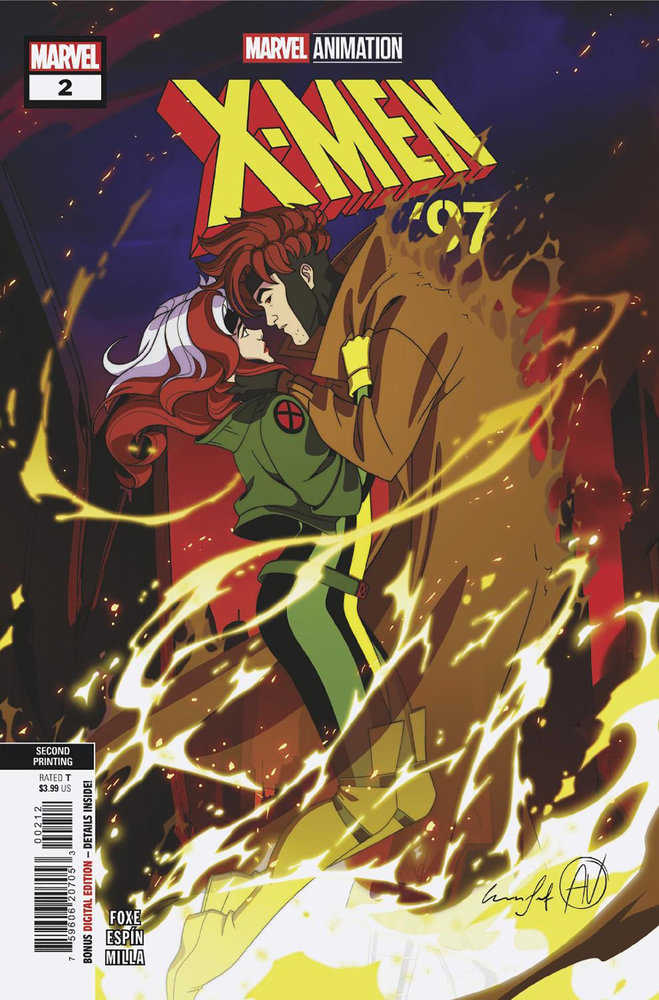 X-Men '97 #2 Marvel Animation 2nd Print Variant | L.A. Mood Comics and Games