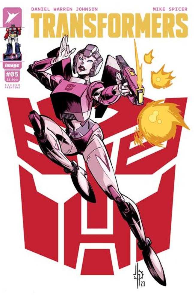 Transformers #5 2nd Print Cover B Jason Howard Variant | L.A. Mood Comics and Games