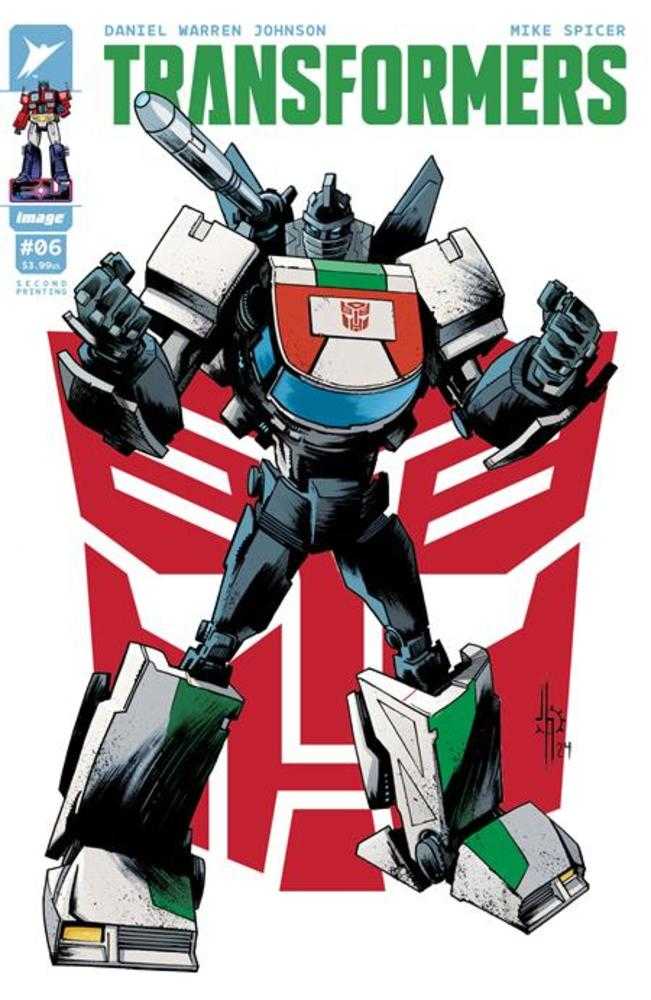 Transformers #6 2nd Print Cover B Jason Howard Variant | L.A. Mood Comics and Games