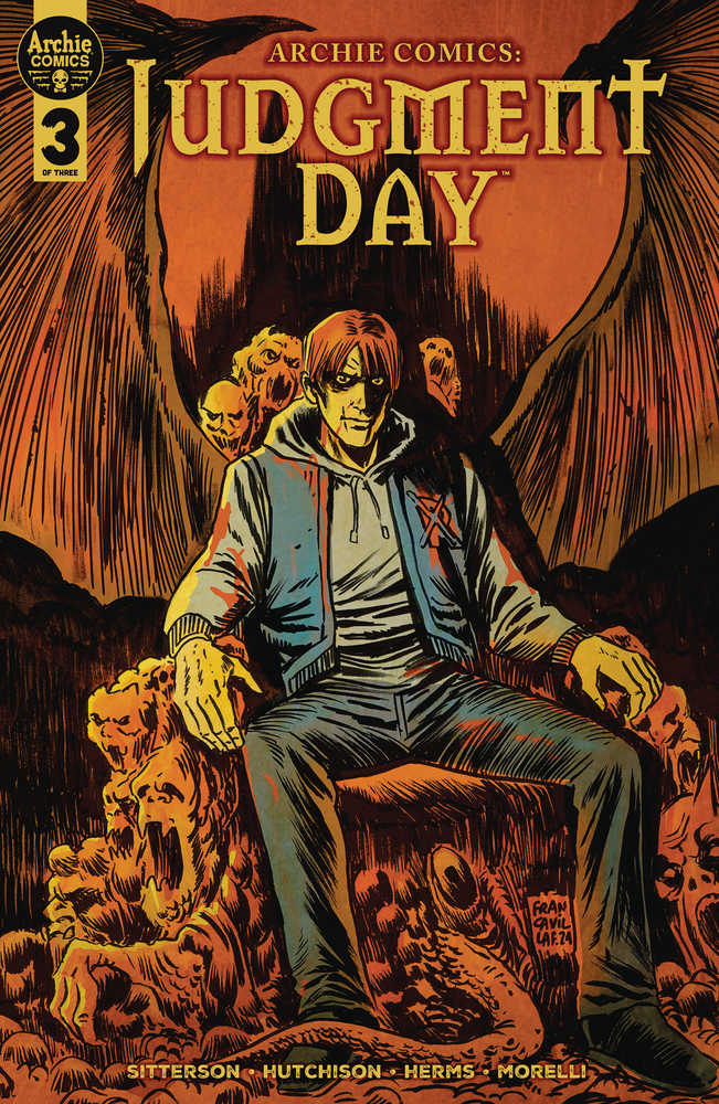 Archie Comics Judgment Day #3 (Of 3) Cover B Francavilla | L.A. Mood Comics and Games