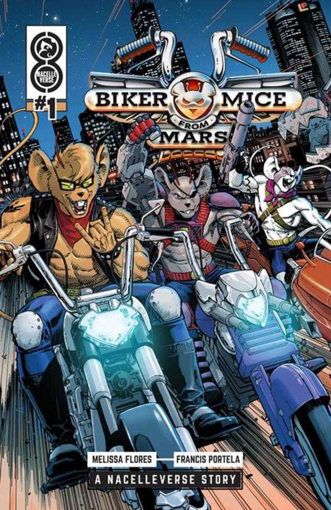 Biker Mice From Mars #1 (Of 3) Cover A Dustin Weaver | L.A. Mood Comics and Games