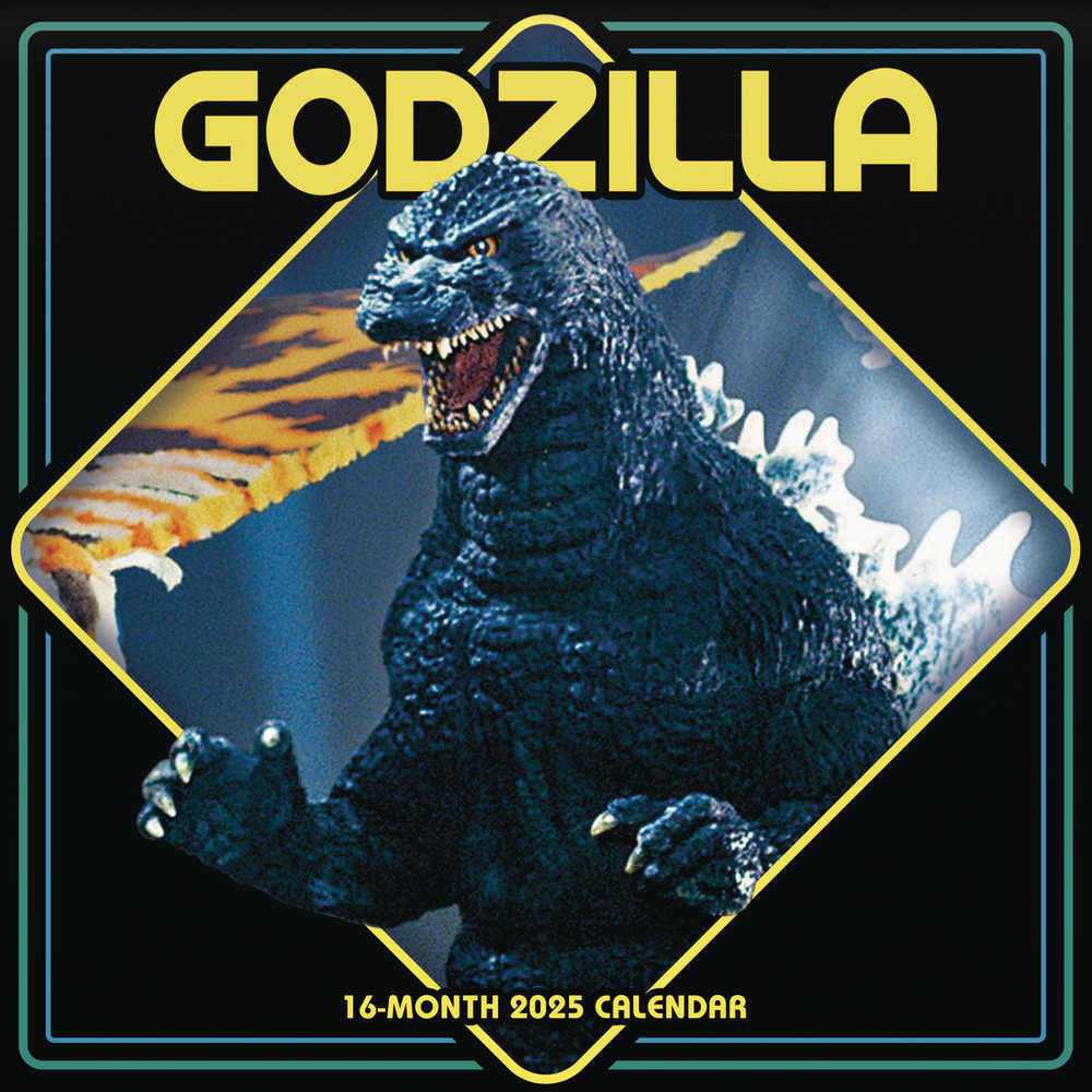 Godzilla Classic 16 Month 2025 Wall Calendar | L.A. Mood Comics and Games