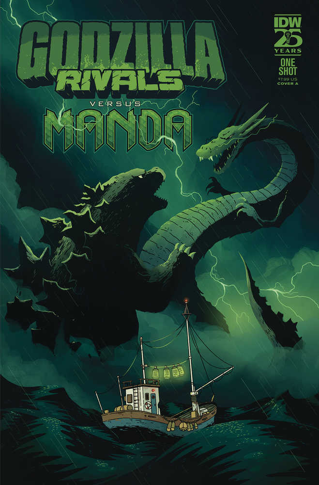 Godzilla Rivals vs Manda #1 Cover A Lawrence | L.A. Mood Comics and Games