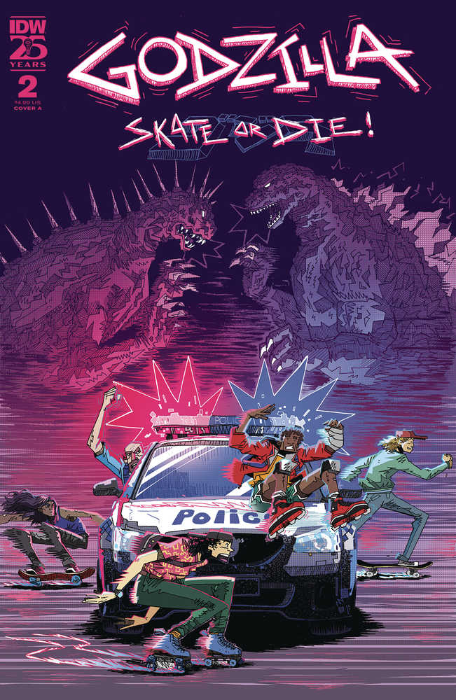 Godzilla Skate Or Die #2 Cover A Joyce | L.A. Mood Comics and Games