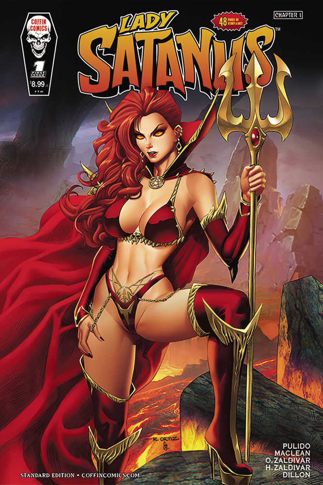 Lady Satanus Sinister Urge #1 One Shot Cover A Richard Ortiz (M | L.A. Mood Comics and Games