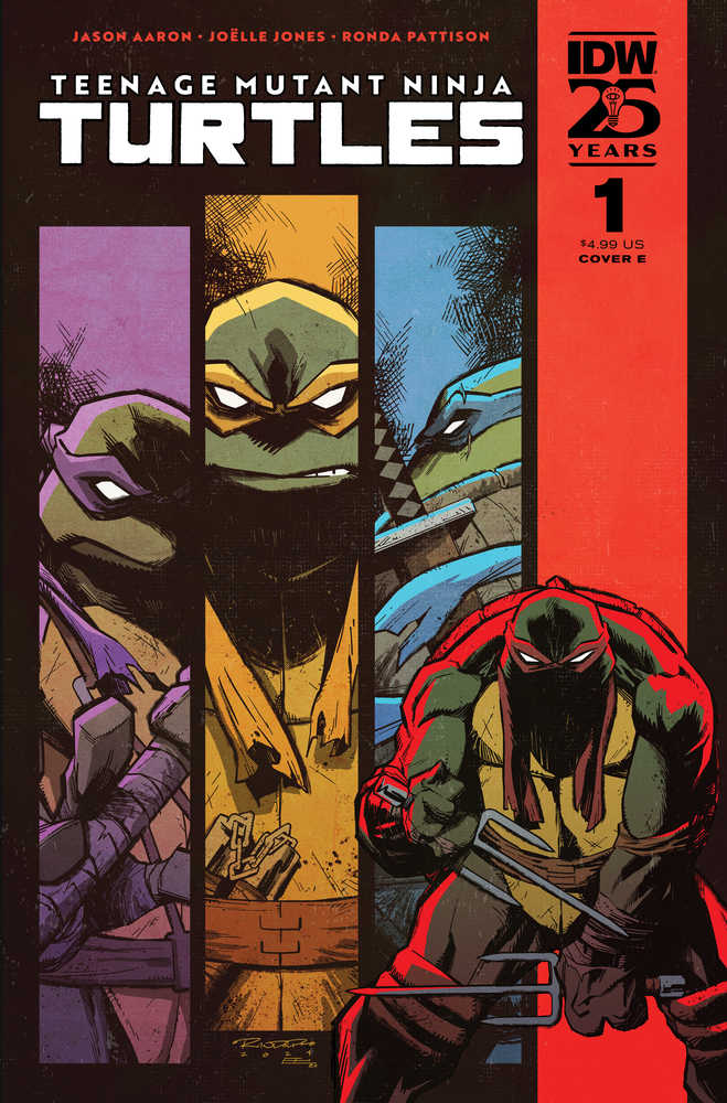 Teenage Mutant Ninja Turtles 2024 #1 Cover E Randolph | L.A. Mood Comics and Games