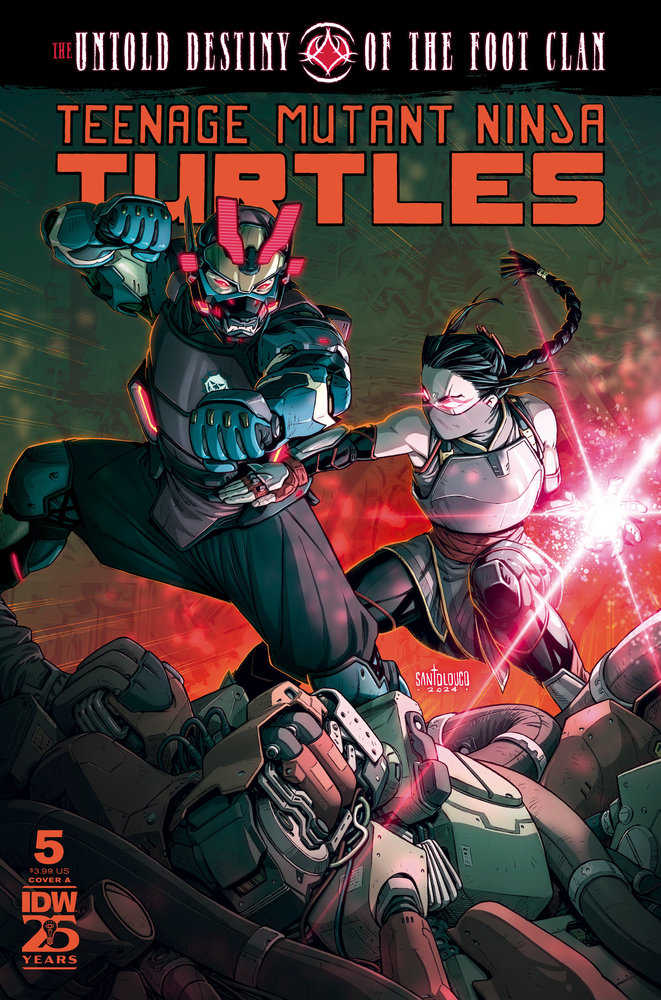 Teenage Mutant Ninja Turtles: The Untold Destiny Of The Foot Clan #5 Cover A (Santolouco) | L.A. Mood Comics and Games