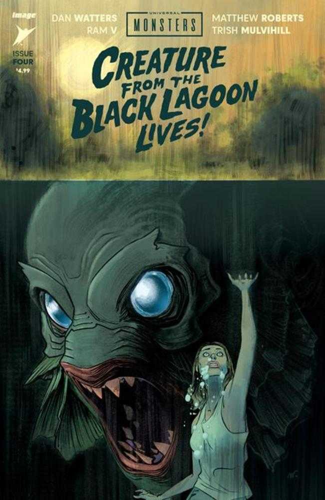 Universal Monsters Creature From The Black Lagoon Lives! #4 (Of 4) Cover A Matthew Roberts | L.A. Mood Comics and Games