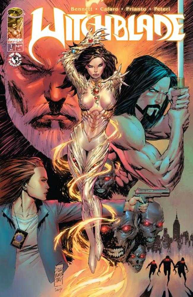 Witchblade #1 (2024) Cover A Marc Silvestri & Arif Prianto | L.A. Mood Comics and Games