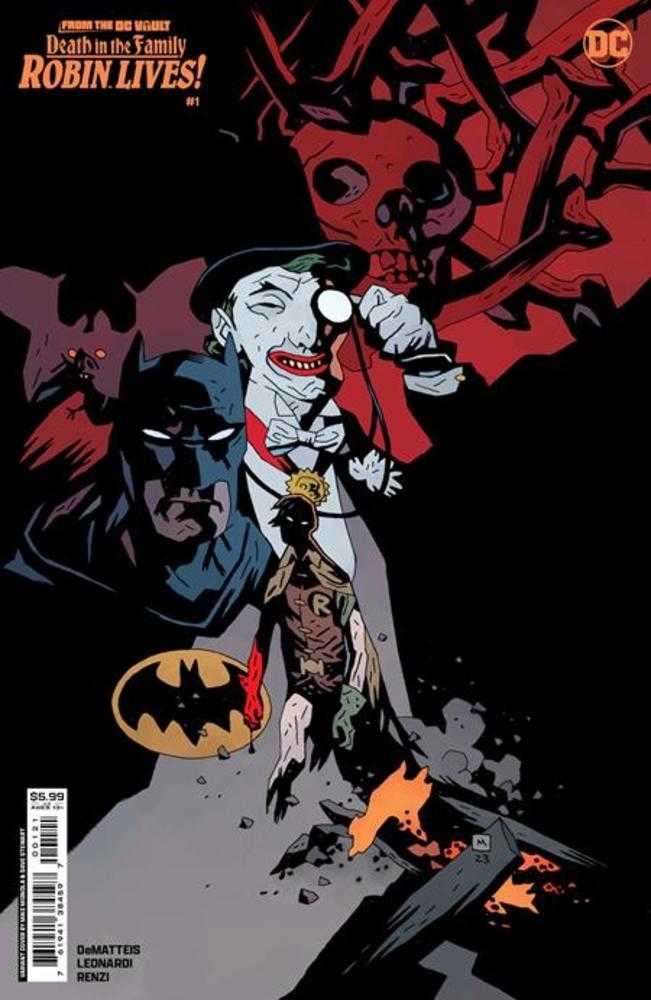 From The DC Vault Death In The Family Robin Lives #1 Cover B Mike Mignola Card Stock Variant | L.A. Mood Comics and Games