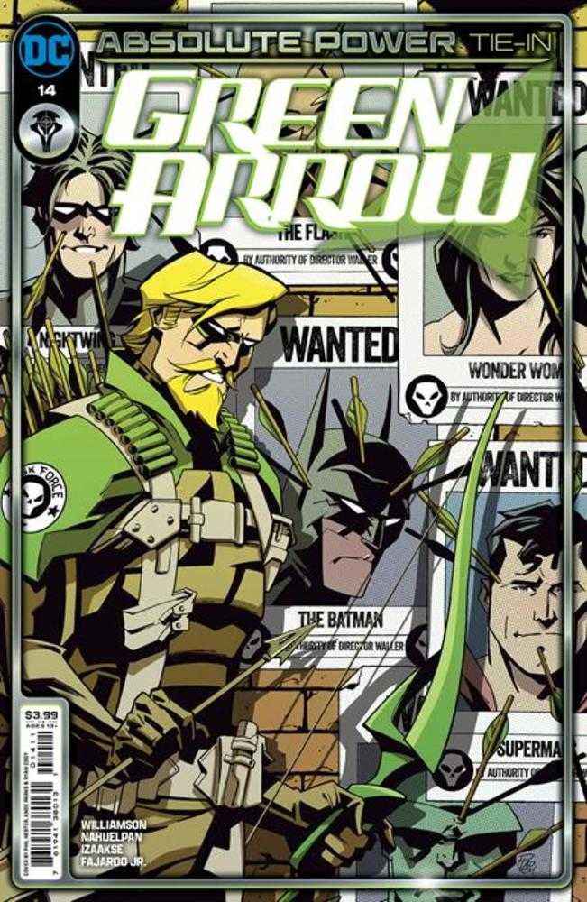 Green Arrow #14 Cover A Phil Hester (Absolute Power) | L.A. Mood Comics and Games